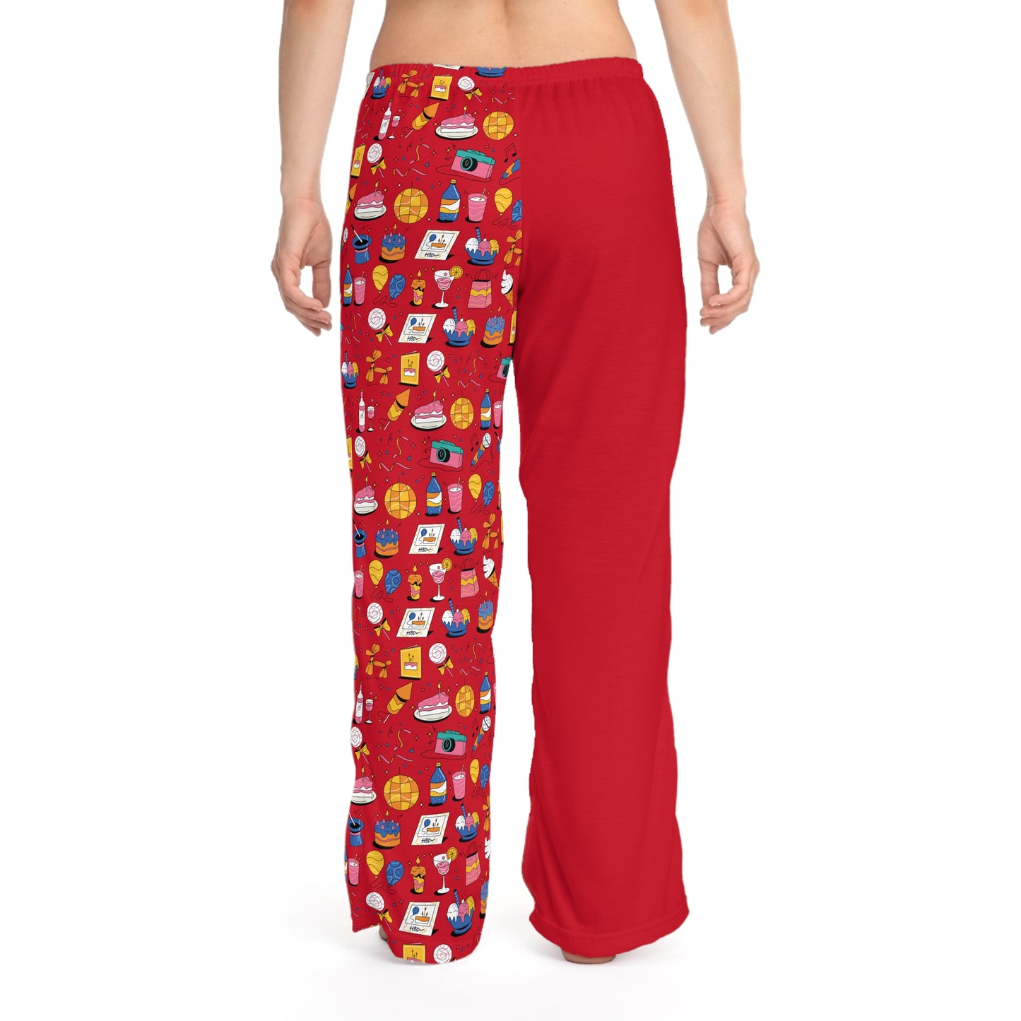 Birthday Theme l Pajama Pants l Red