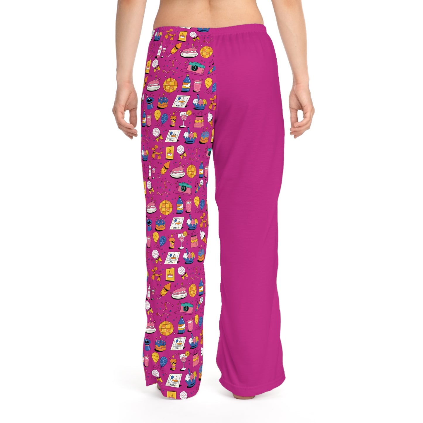 Birthday Theme l Pajama Pants l Pink