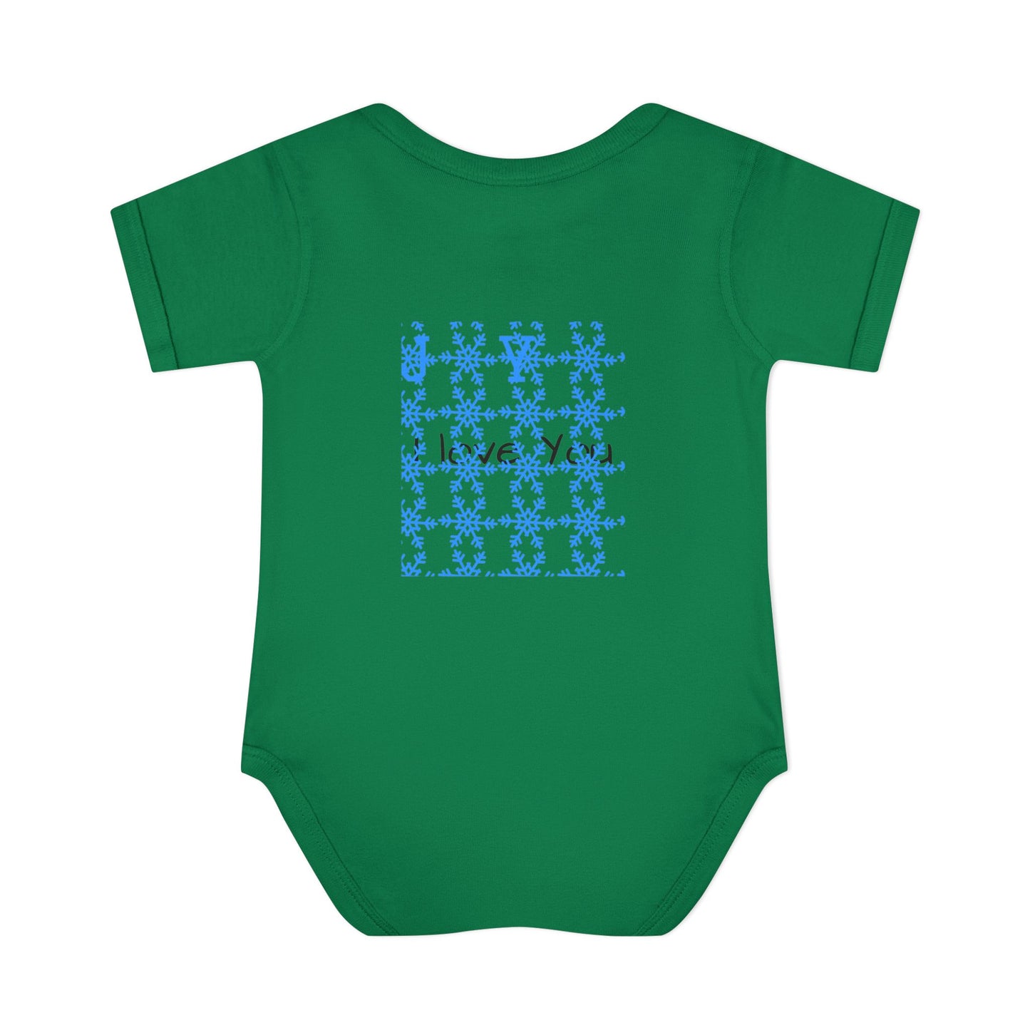 HappiMommi l Gingerbread Snowflake Baby Onesie