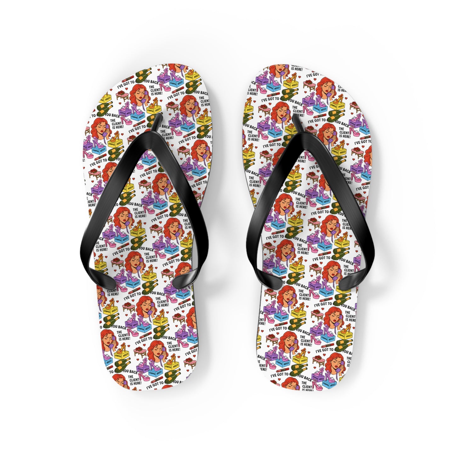 The Client l Flip Flops l SnowWhite