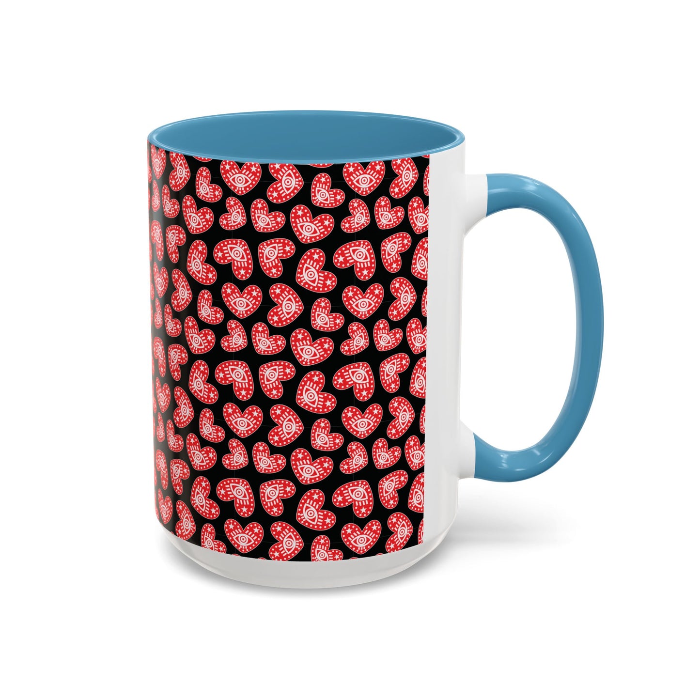 Valentine’s Day Accent Coffee Mug — 'Hershe3 Exclusive' (11oz)