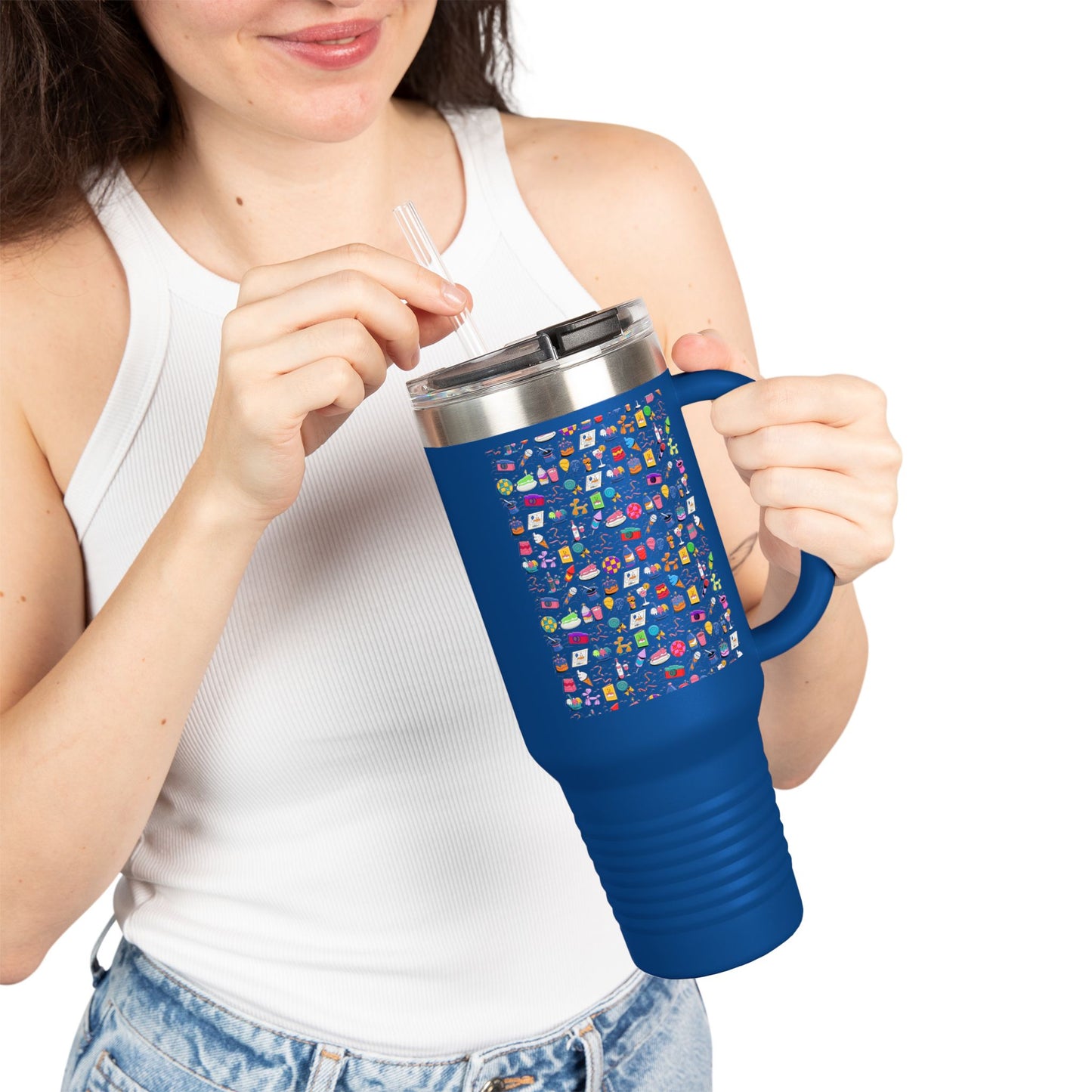 All That l 40oz Insulated Travel Tumbler