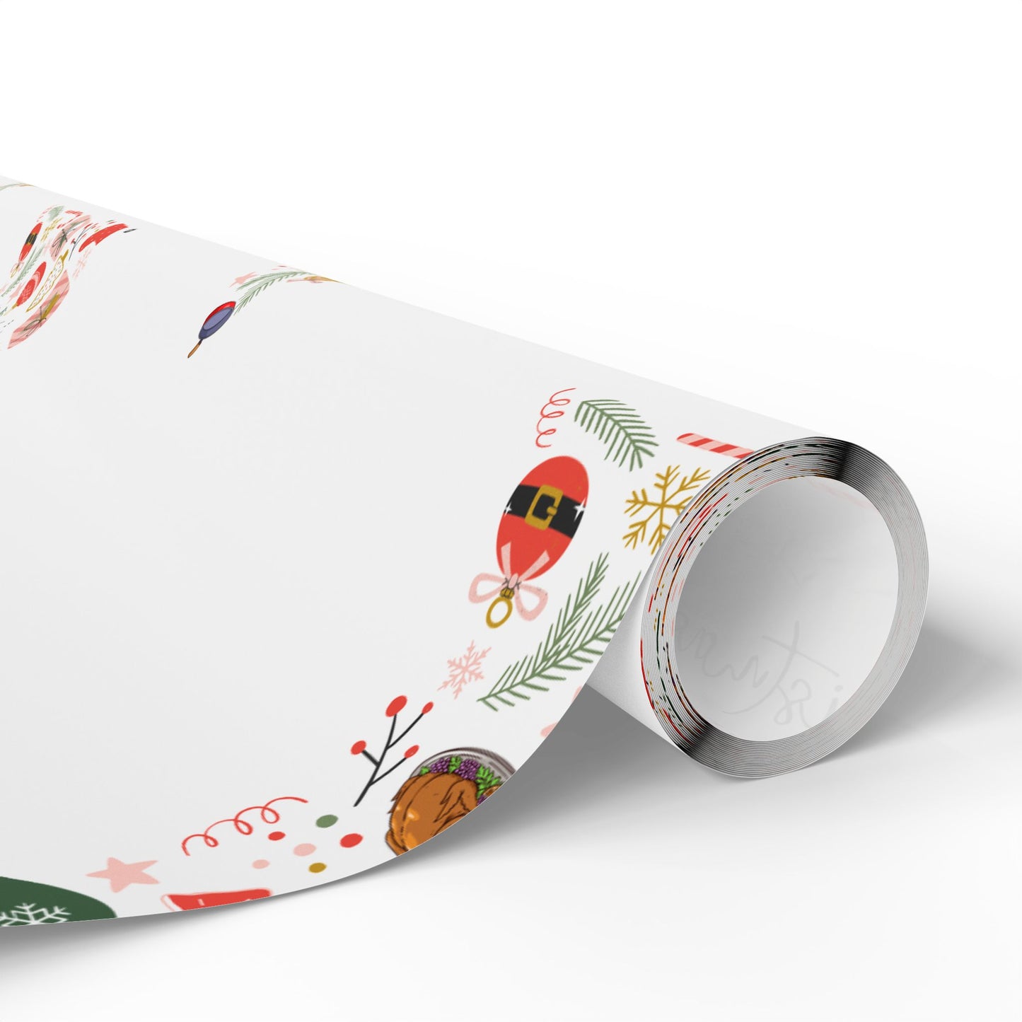Xmas Tree | Wrapping Paper  | White