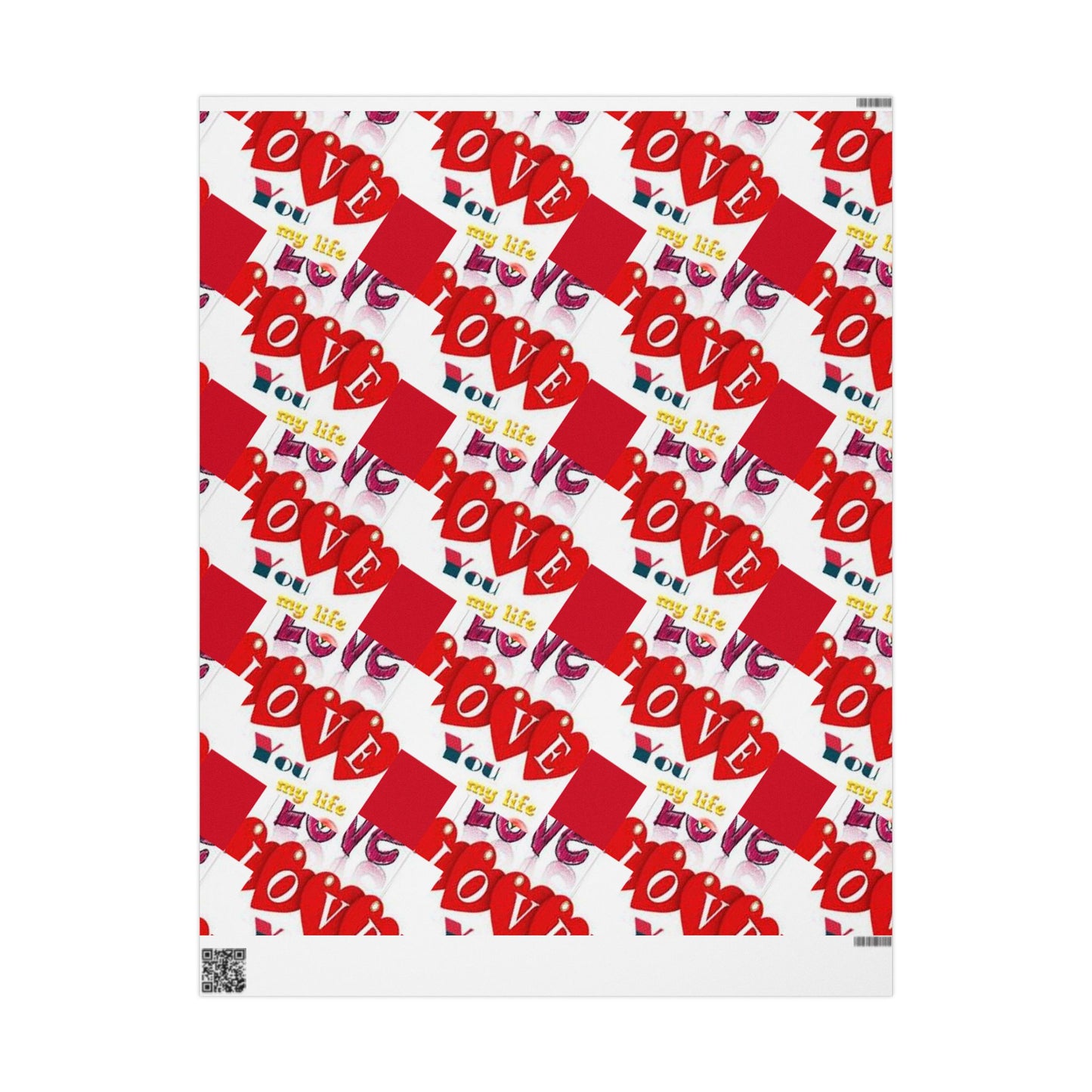 Be Mine | Gift Wrap l Red