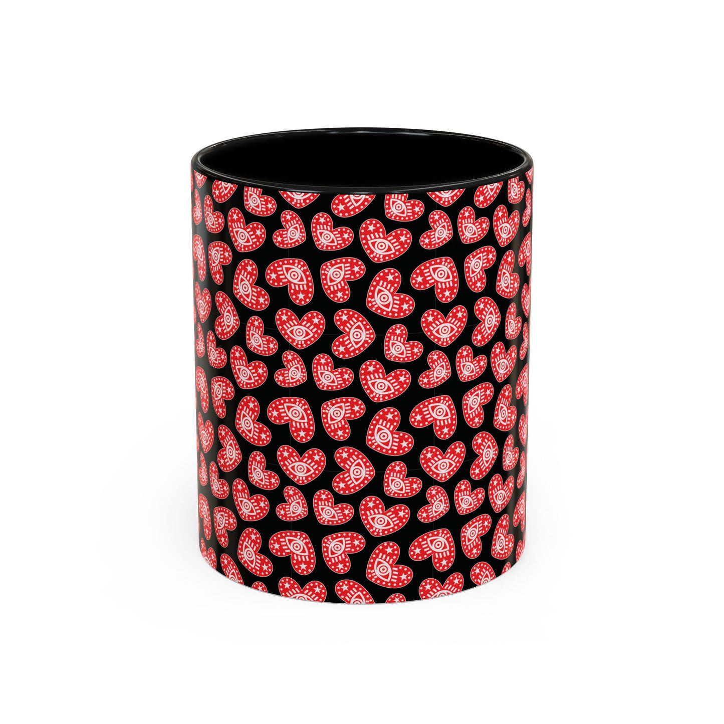 Valentine’s Day Accent Coffee Mug — 'Hershe3 Exclusive' (11oz)