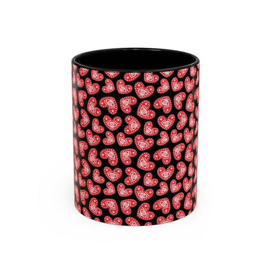 Valentine’s Day Accent Coffee Mug — 'Hershe3 Exclusive' (11oz)