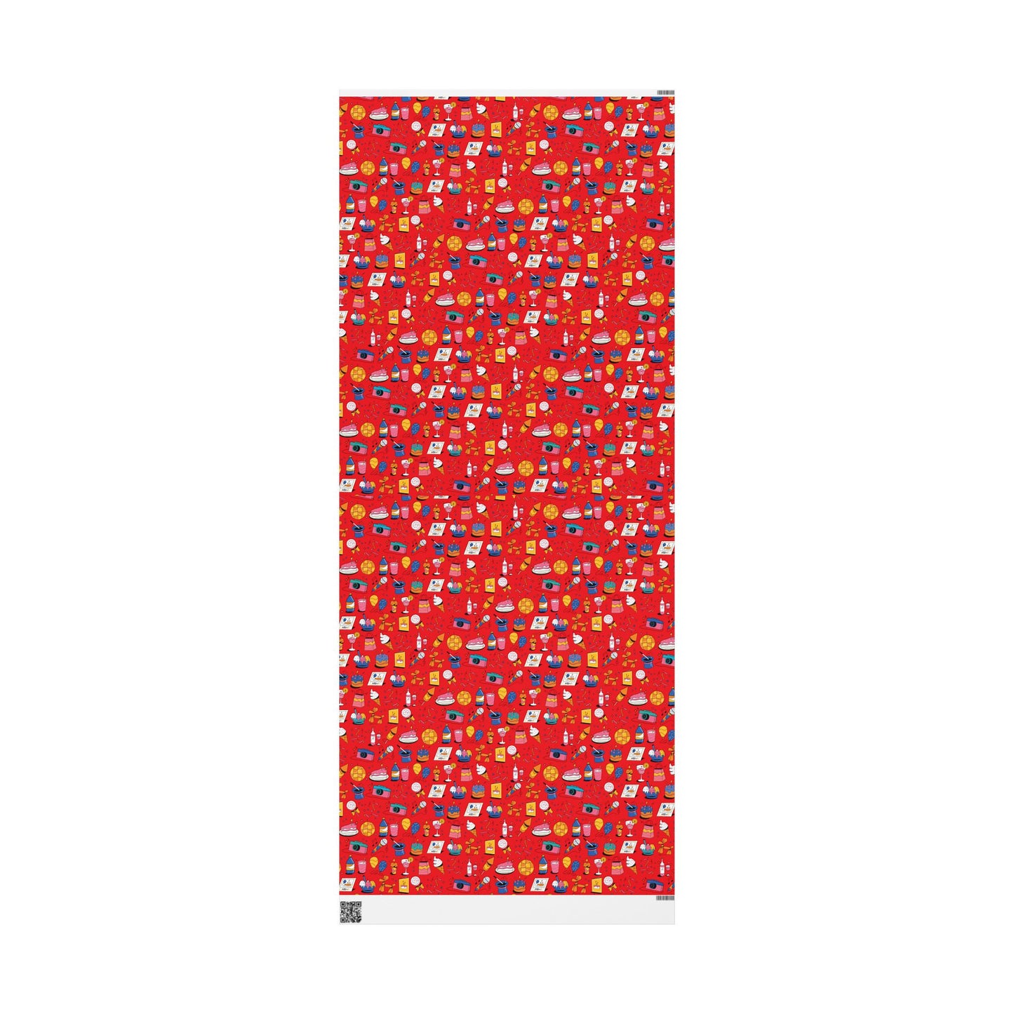 Birthday l Gift Wrap l Red