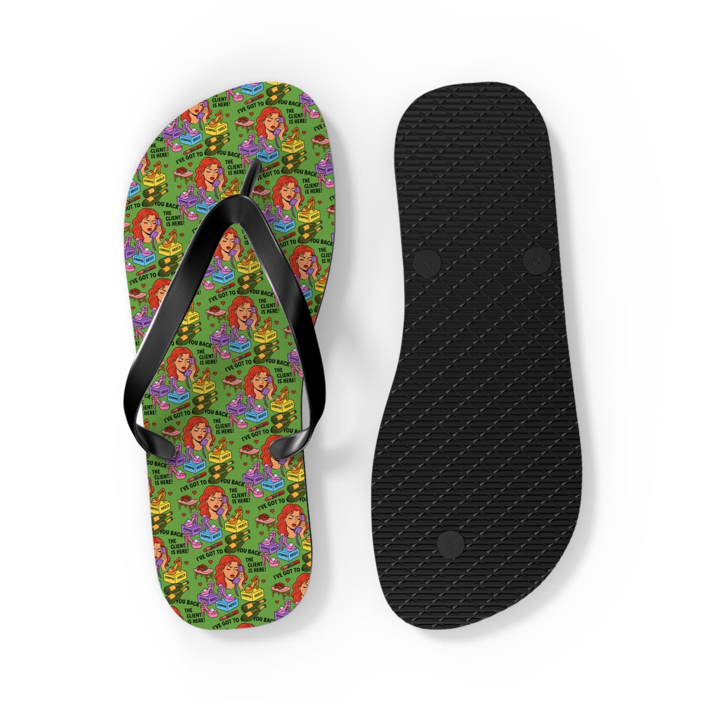 The Client l Flip Flops l Sleeping Green