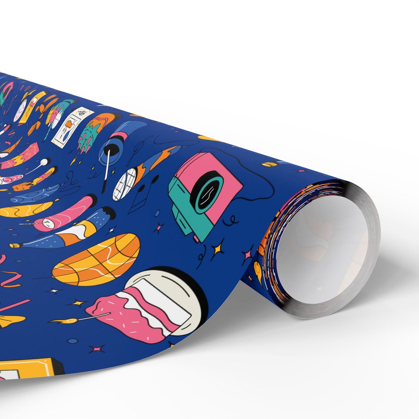 Birthday l Gift Wrap l Baby blue