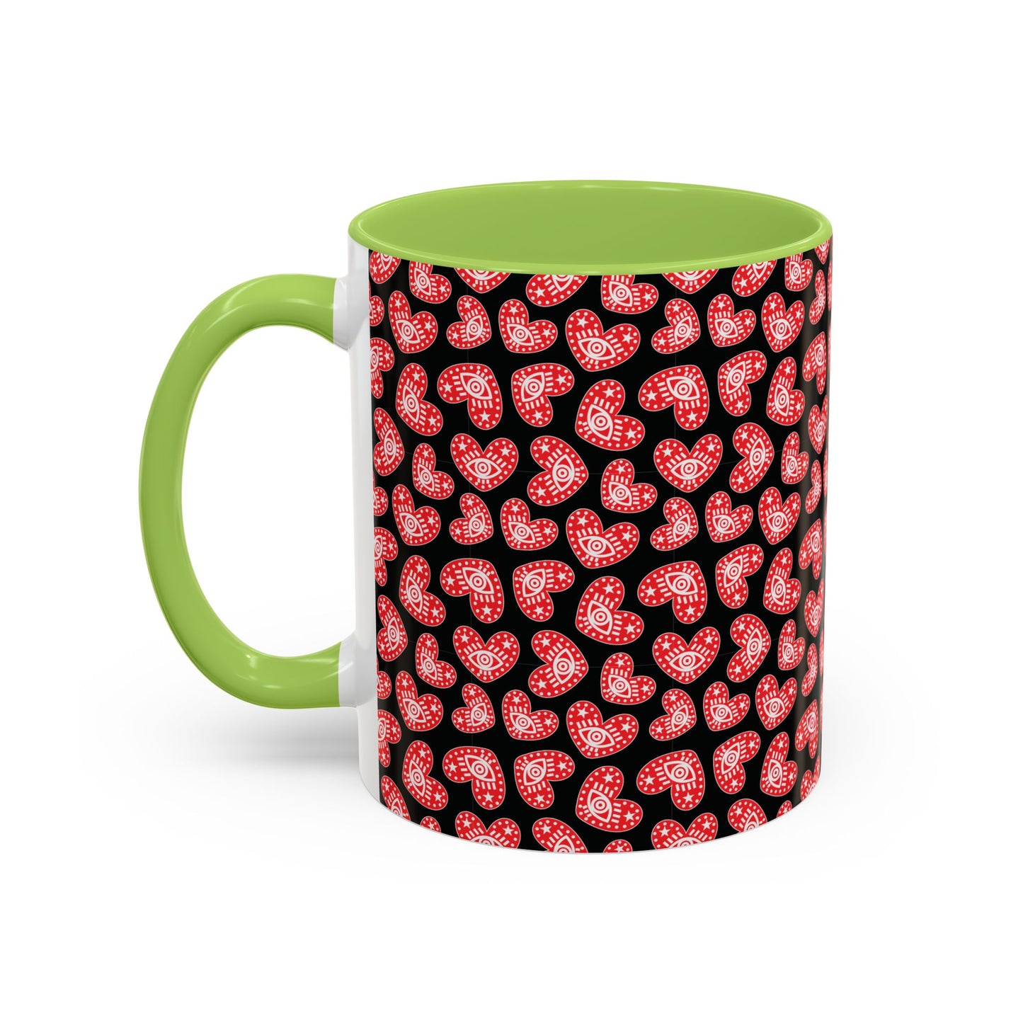 Valentine’s Day Accent Coffee Mug — 'Hershe3 Exclusive' (11oz)