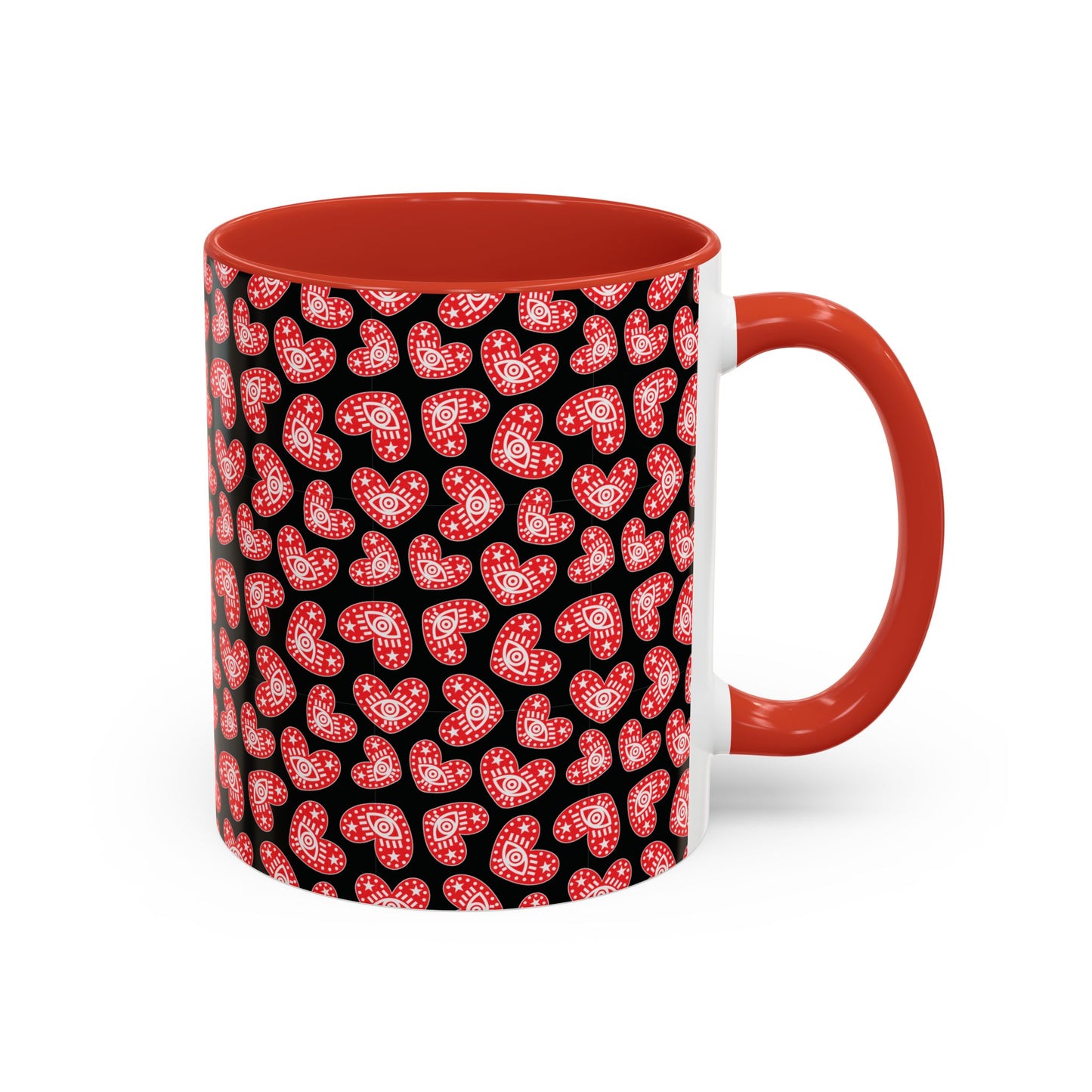 Valentine’s Day Accent Coffee Mug — 'Hershe3 Exclusive' (11oz)