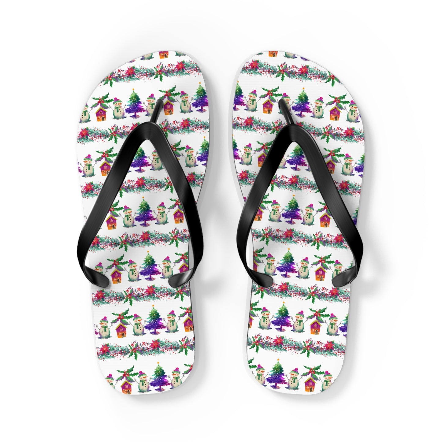 Winter l Flip Flops l Snowman