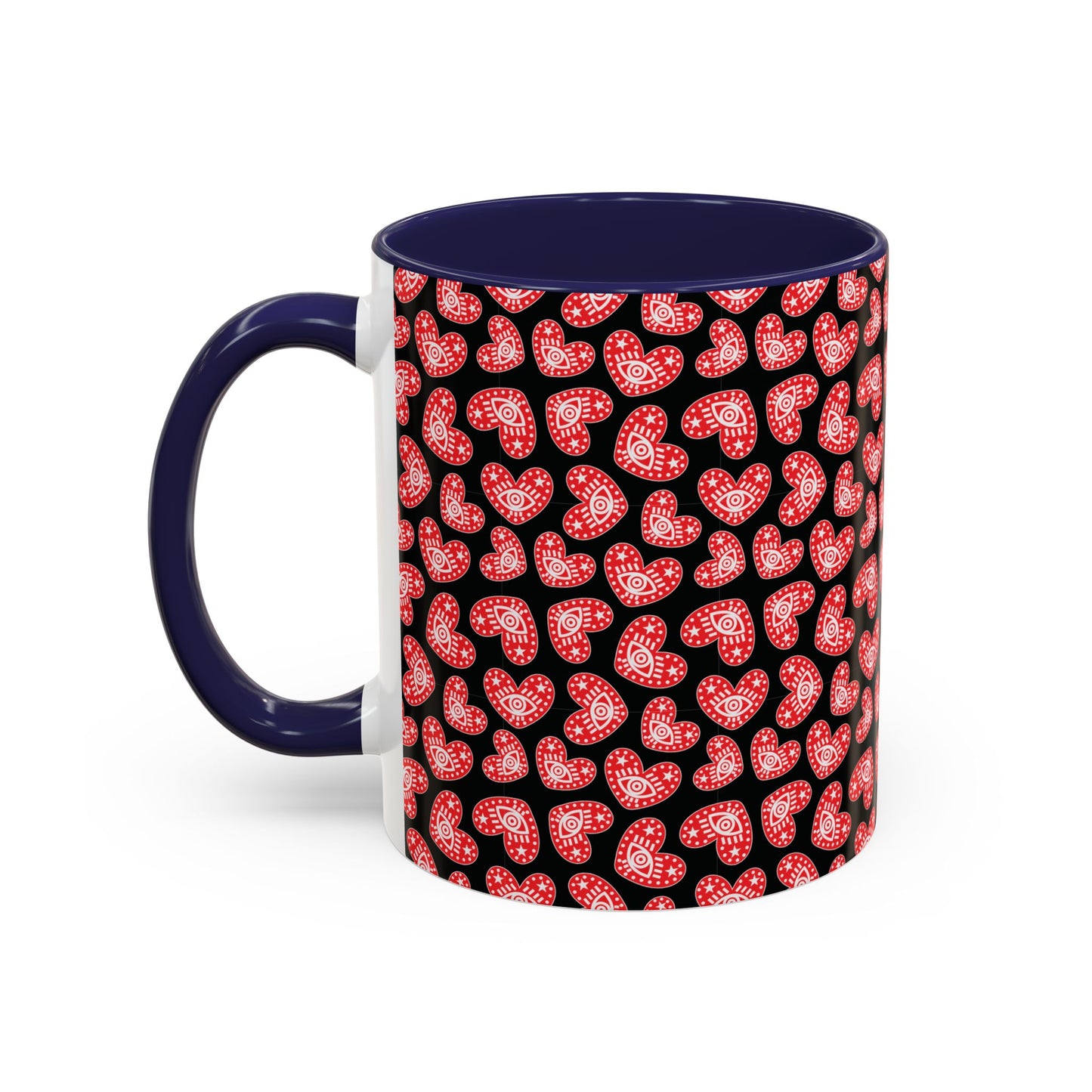 Valentine’s Day Accent Coffee Mug — 'Hershe3 Exclusive' (11oz)