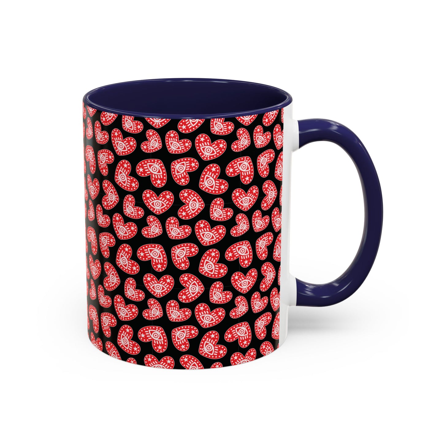 Valentine’s Day Accent Coffee Mug — 'Hershe3 Exclusive' (11oz)