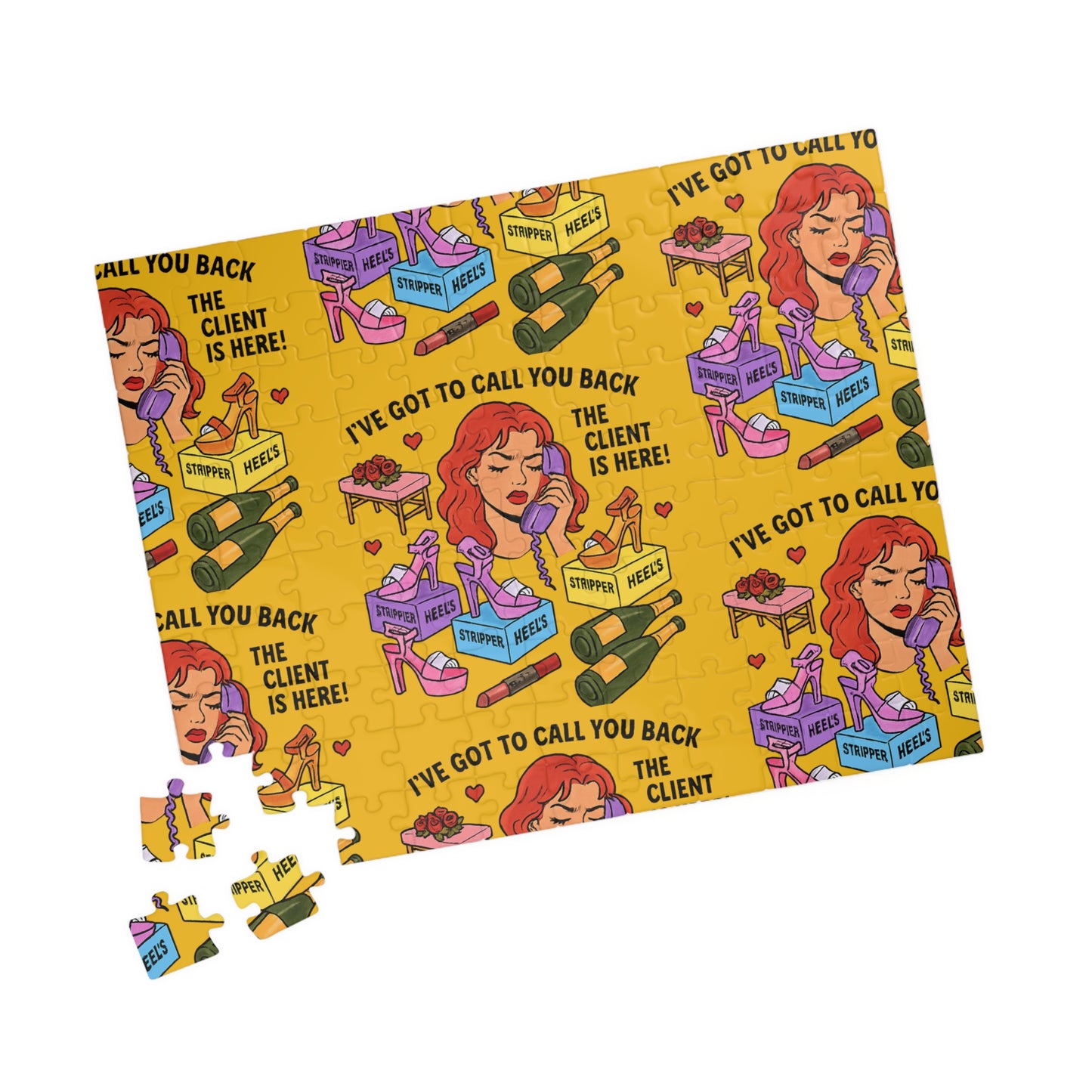 The Client l Puzzle (110–1014 pcs) l Yellow