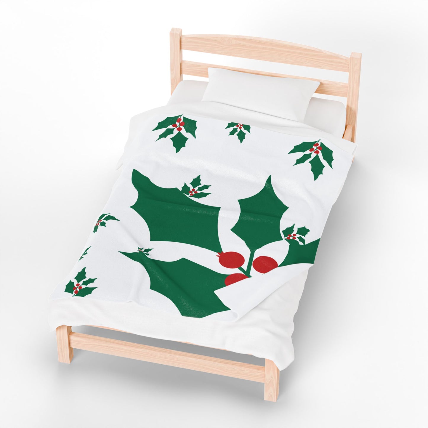 Hershe3 l Plush Blanket l White