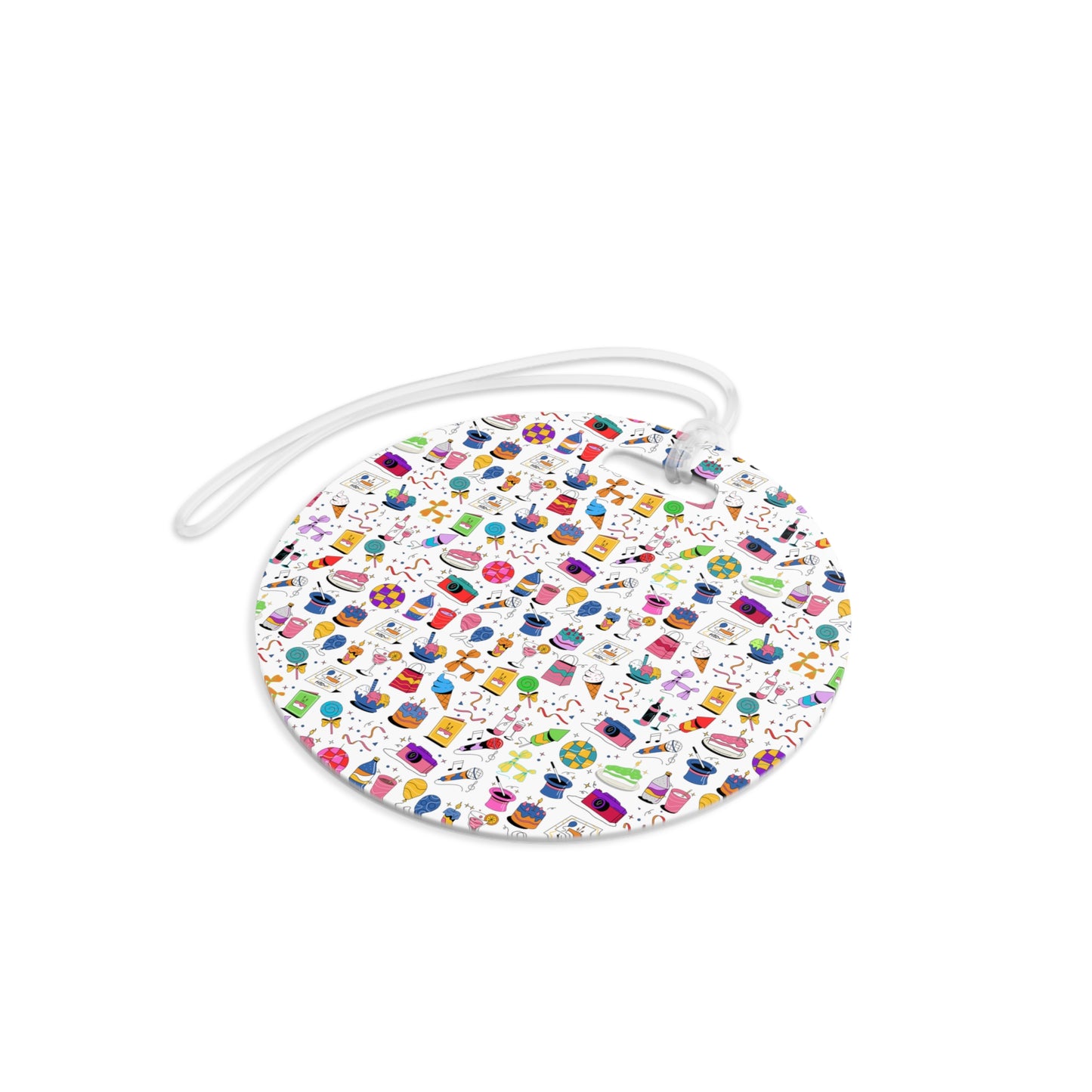 All That l Luggage Tag l White