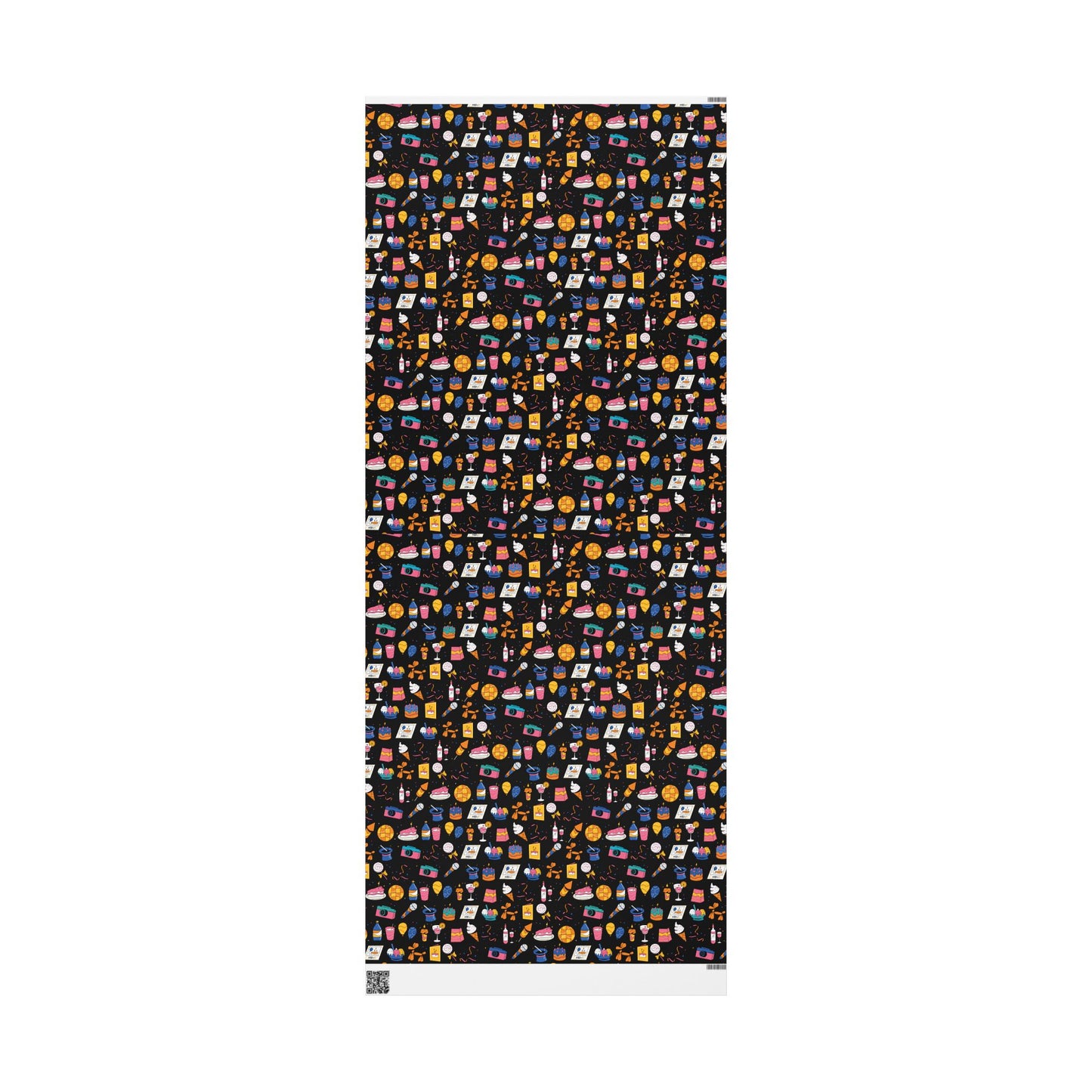 Birthday l Gift Wrap l Black