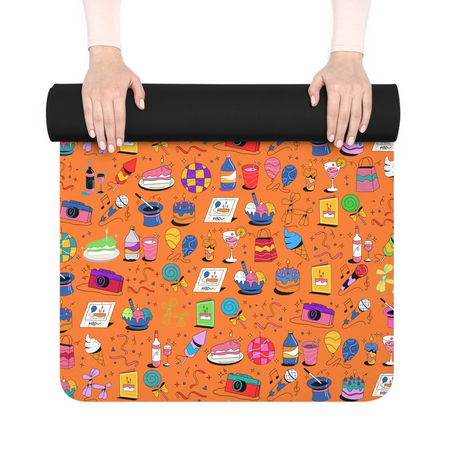 All That l Yogi l Yoga Mat l White