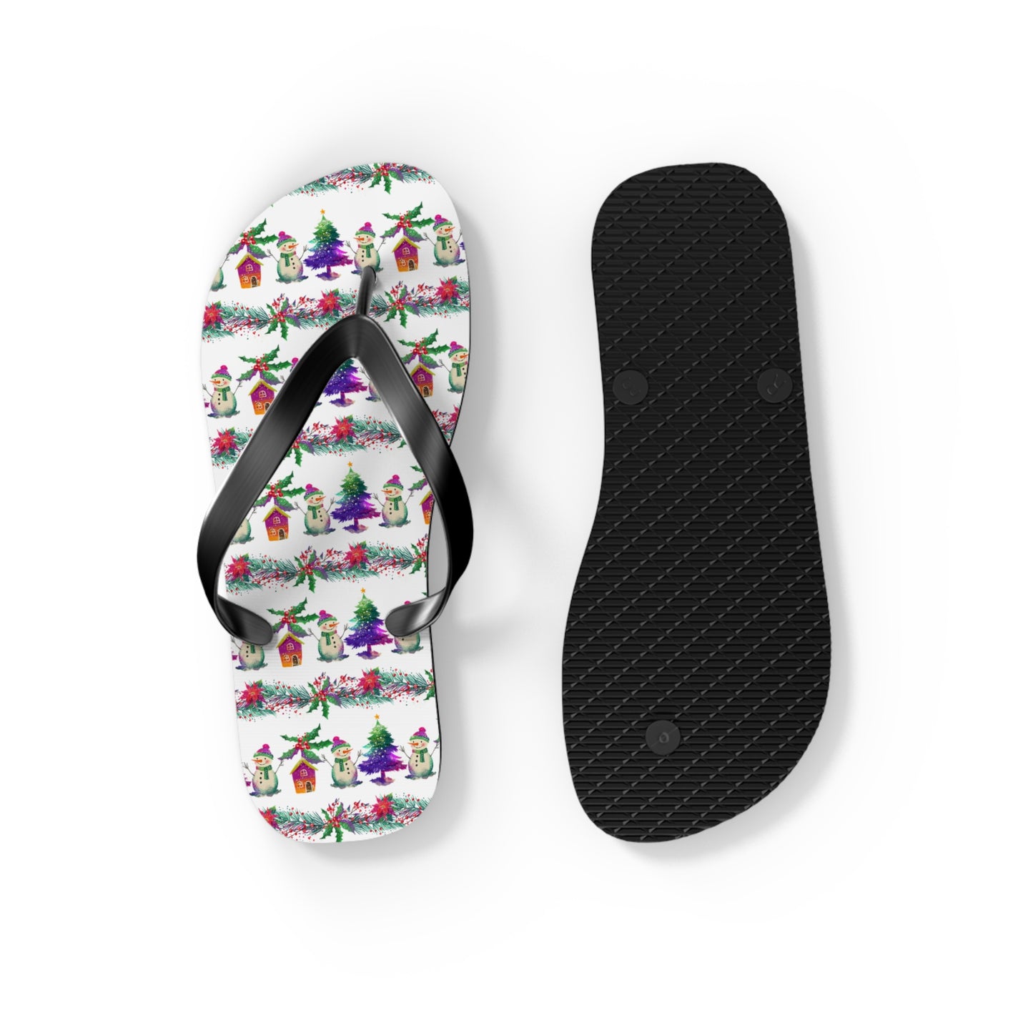 Winter l Flip Flops l Snowman
