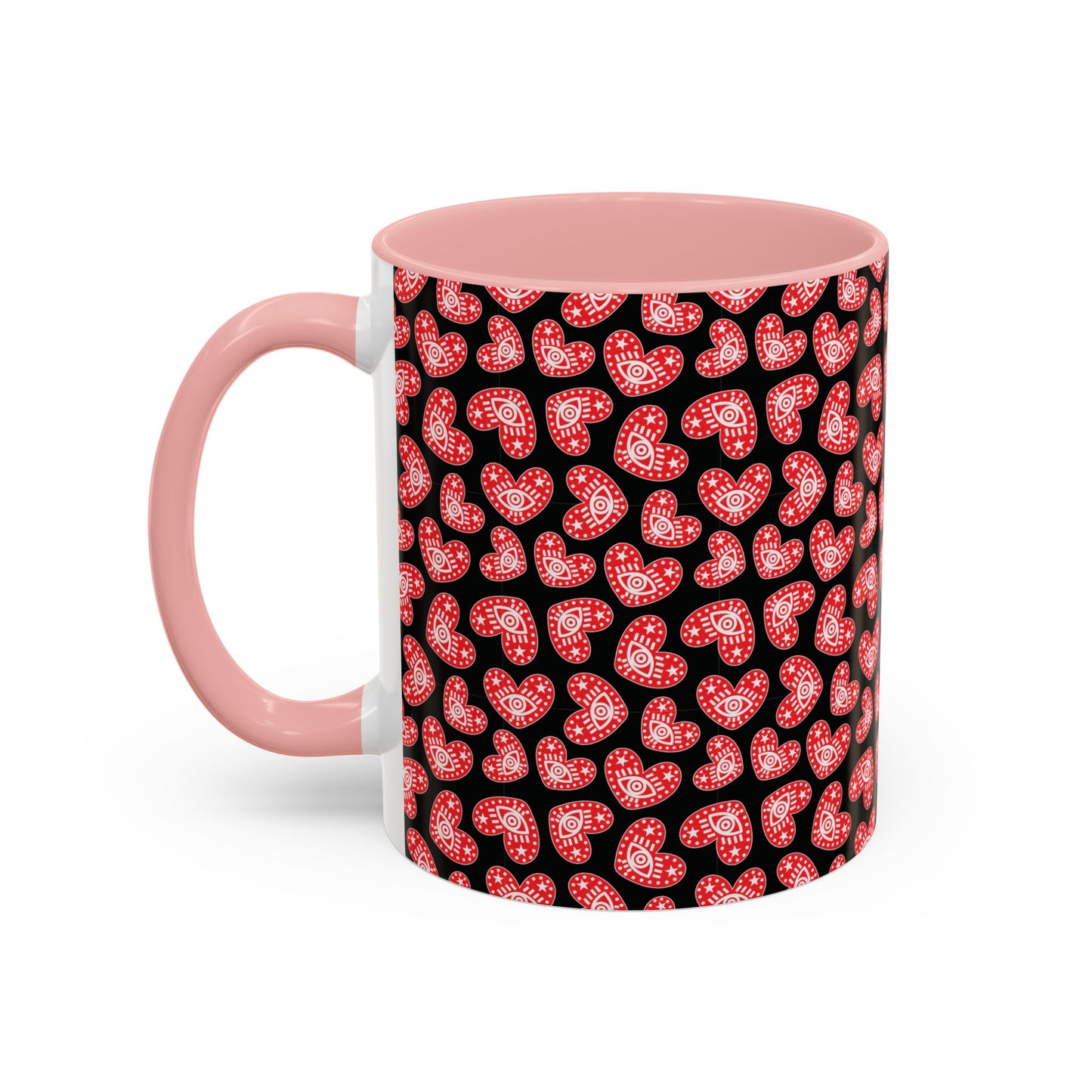 Valentine’s Day Accent Coffee Mug — 'Hershe3 Exclusive' (11oz)