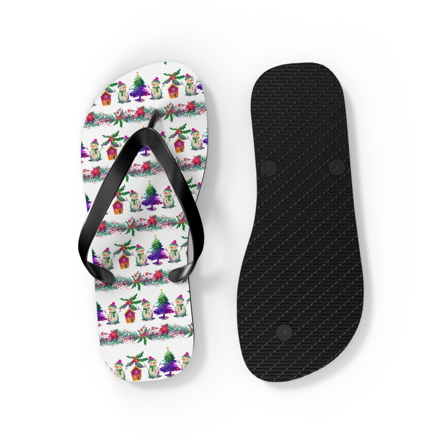 Winter l Flip Flops l Snowman