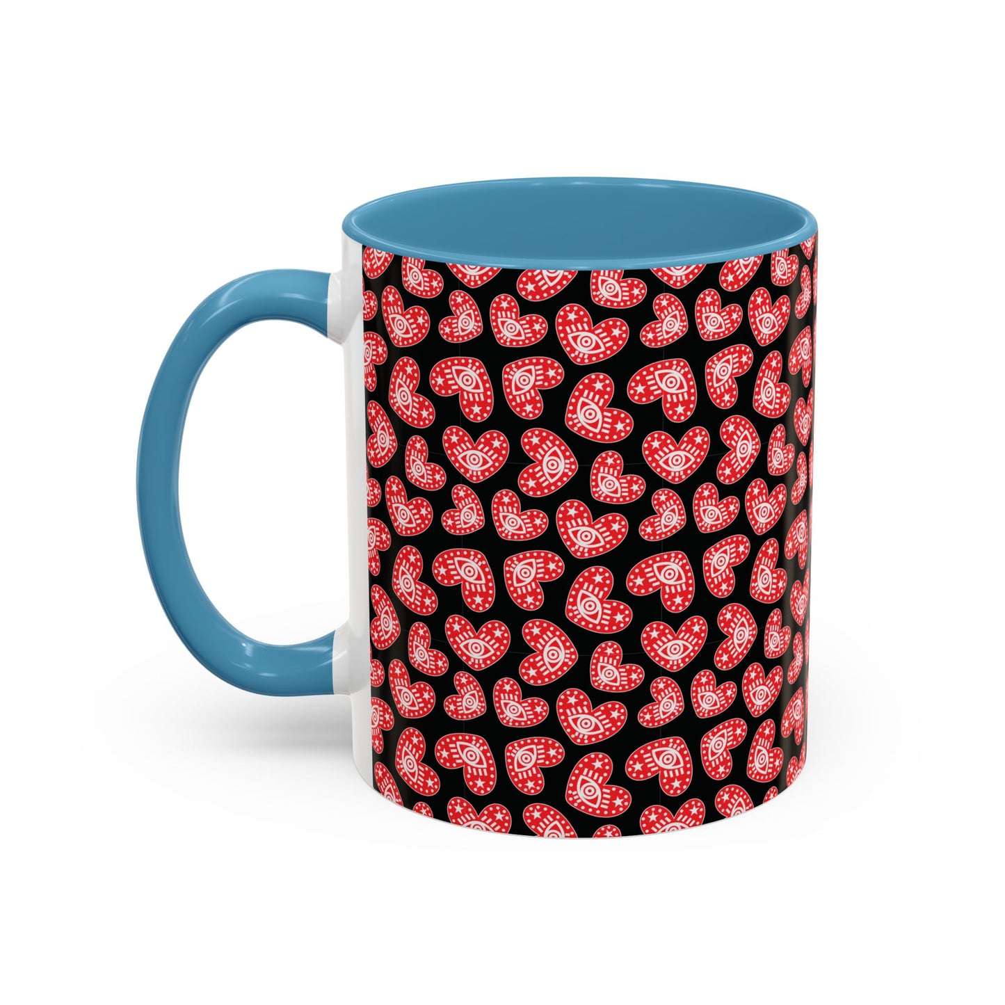 Valentine’s Day Accent Coffee Mug — 'Hershe3 Exclusive' (11oz)