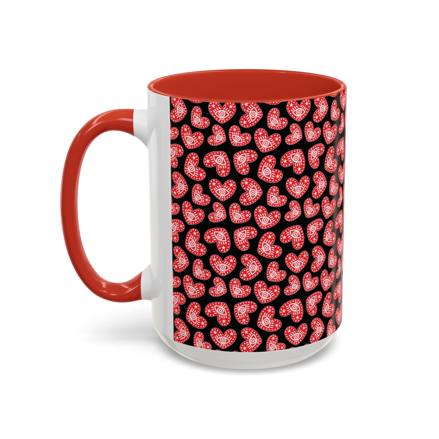 Valentine’s Day Accent Coffee Mug — 'Hershe3 Exclusive' (11oz)