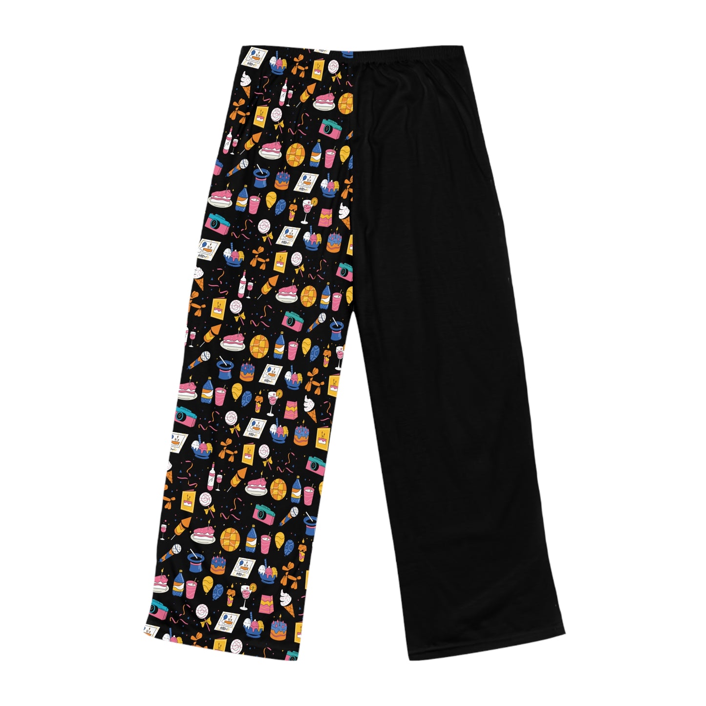 Birthday Theme l Pajama Pants l Black