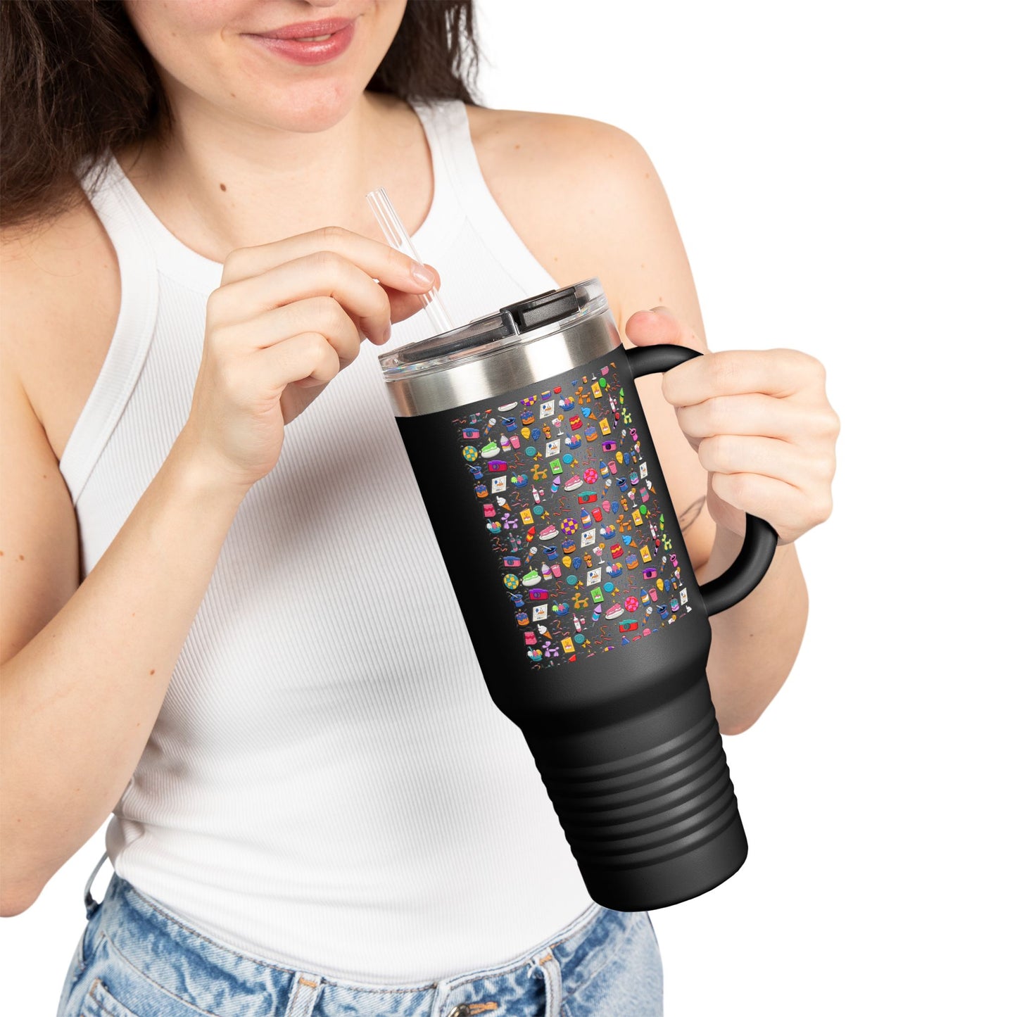 All That l 40oz Insulated Travel Tumbler