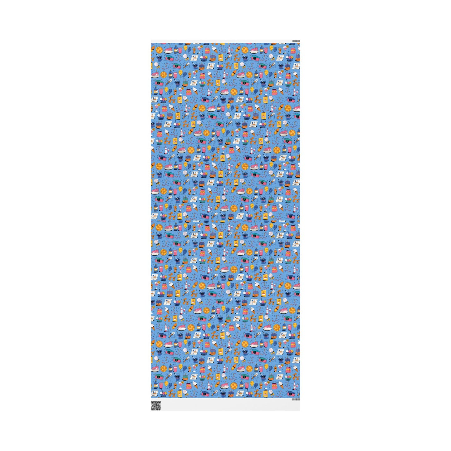 Birthday l Gift Wrap l Powder Blue