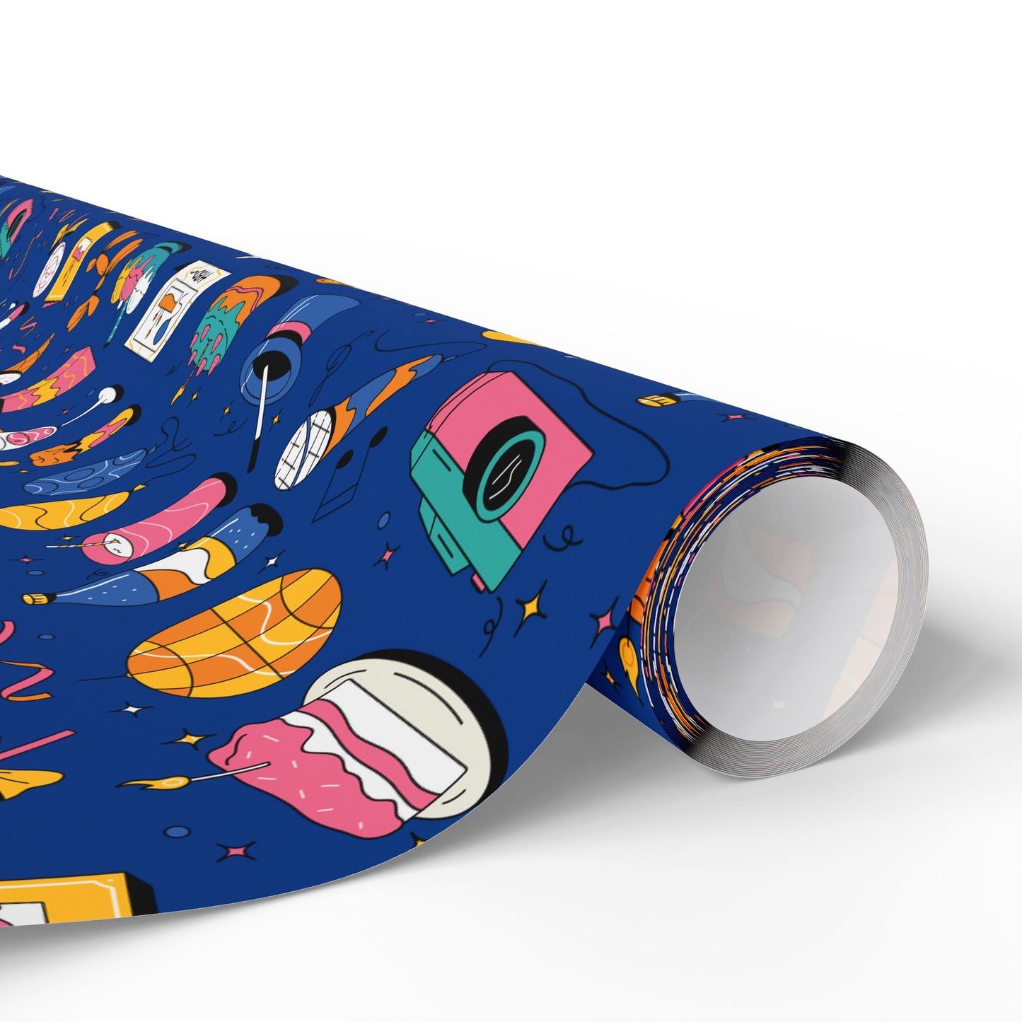 Birthday l Gift Wrap l Baby blue