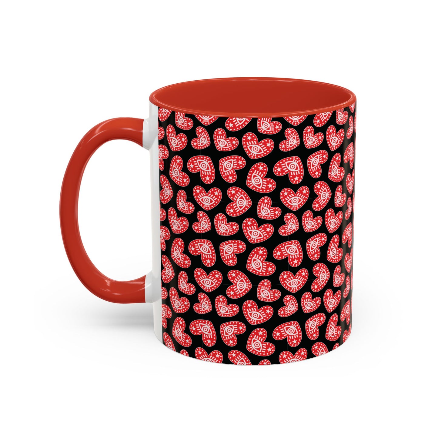 Valentine’s Day Accent Coffee Mug — 'Hershe3 Exclusive' (11oz)