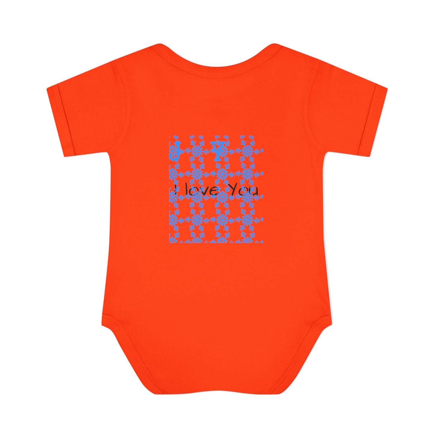 HappiMommi l Gingerbread Snowflake Baby Onesie