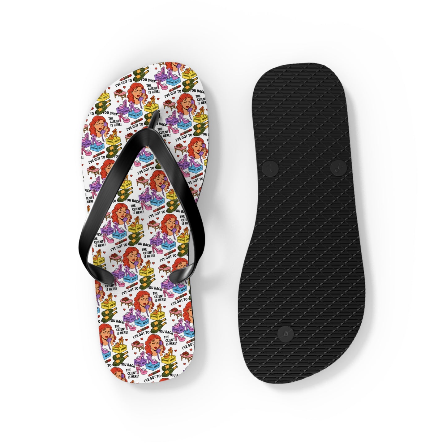 The Client l Flip Flops l SnowWhite