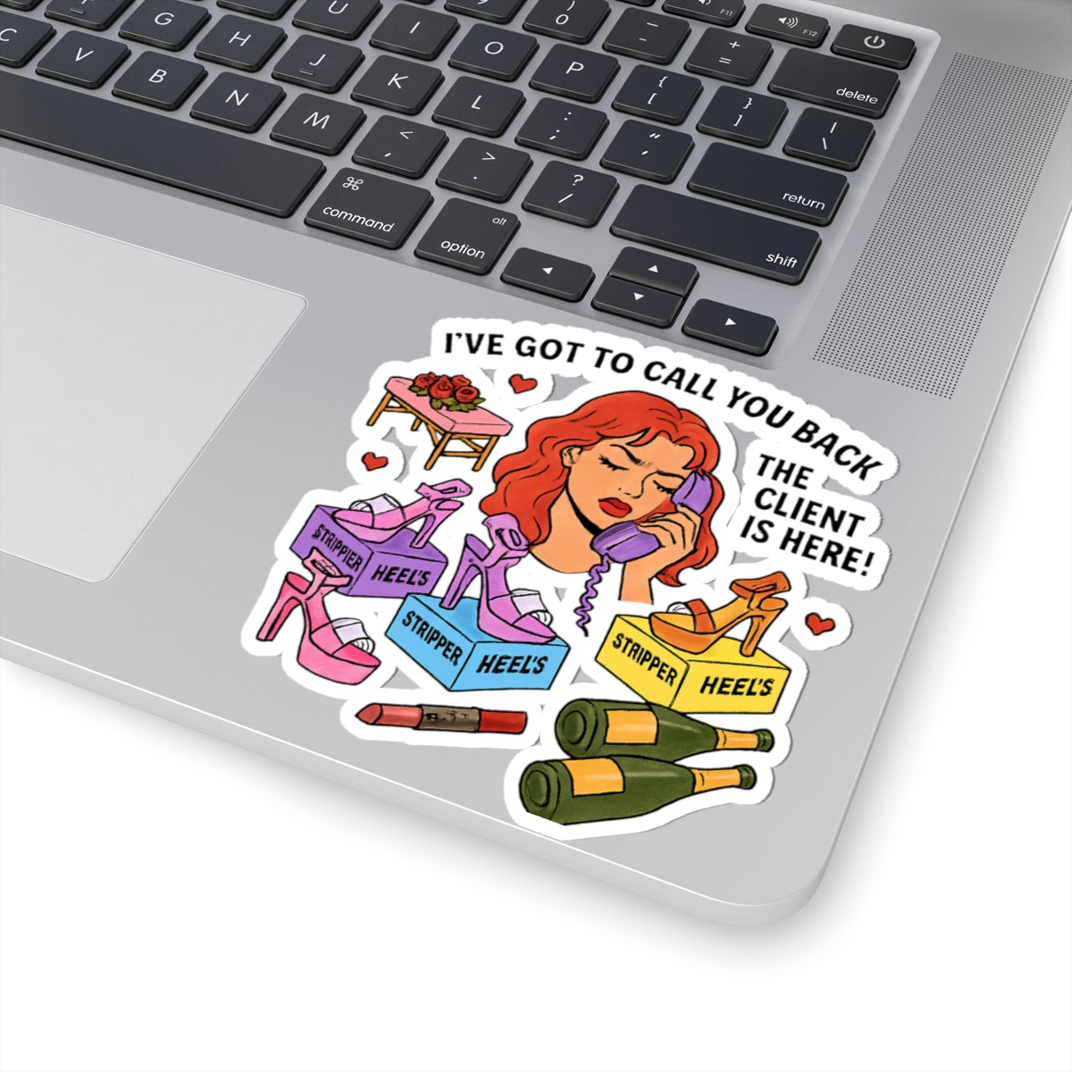 The Client l Sticker