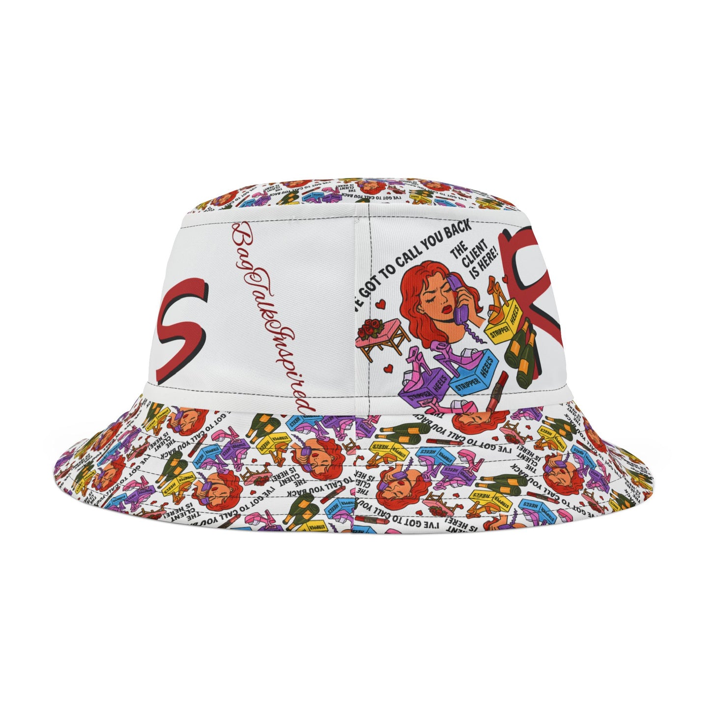 Ruthless l Bucket Hat l White