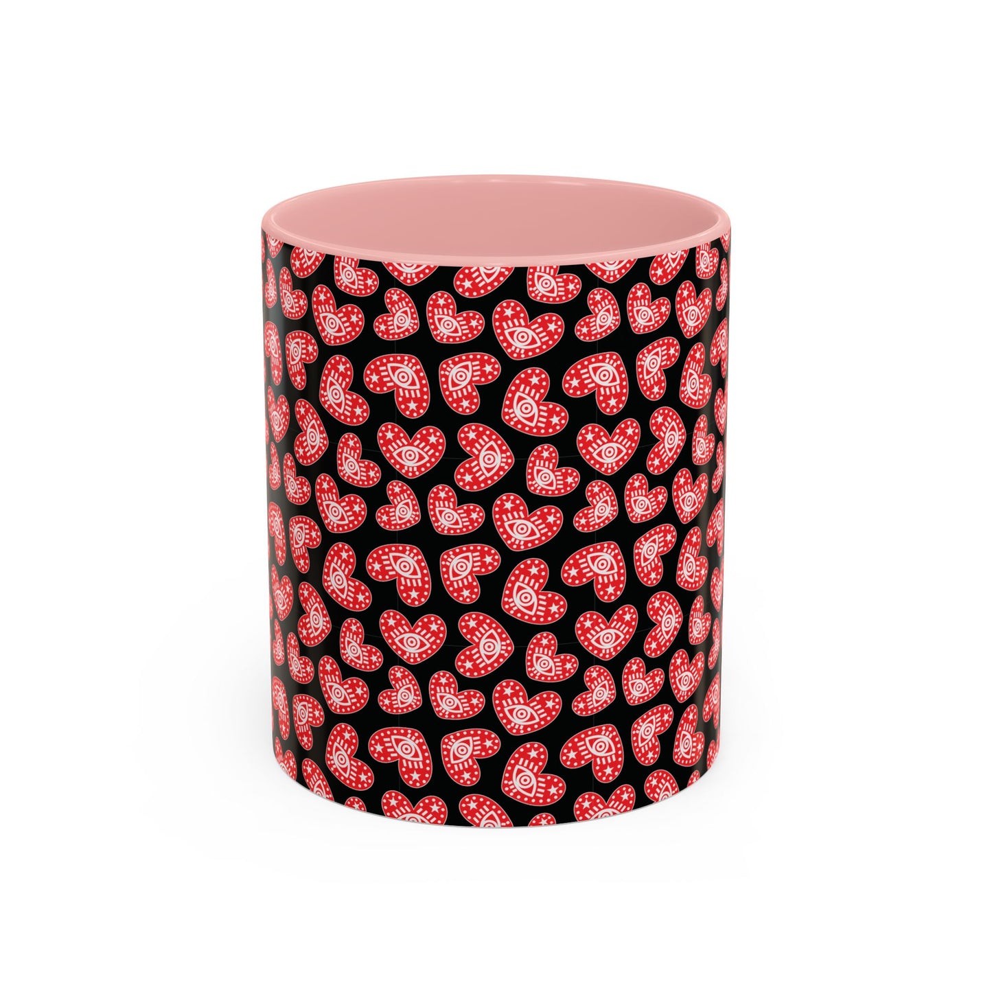 Valentine’s Day Accent Coffee Mug — 'Hershe3 Exclusive' (11oz)