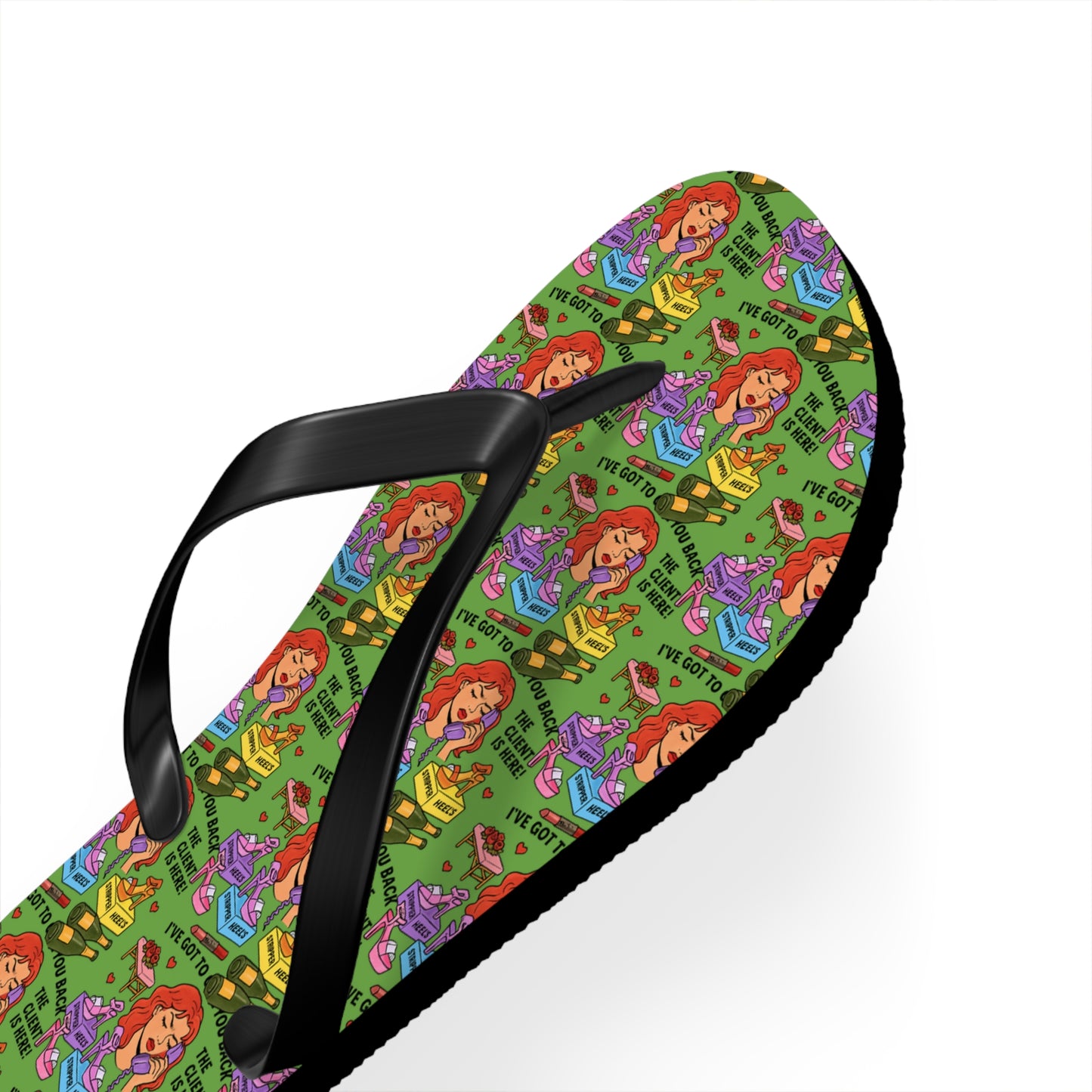 The Client l Flip Flops l Sleeping Green