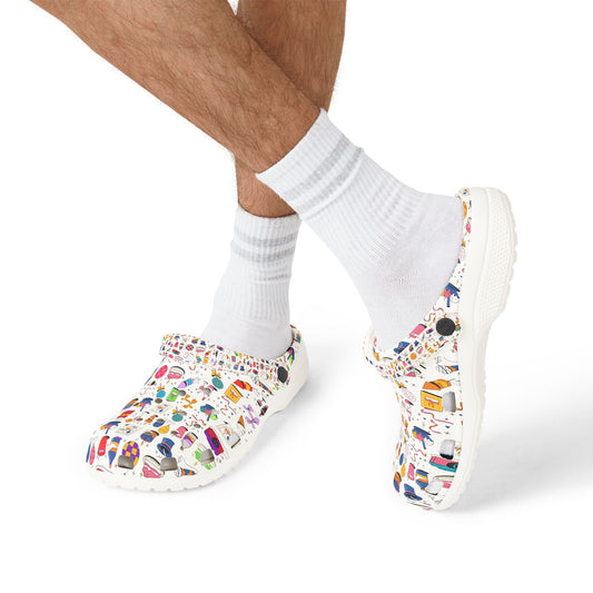 All That l Foam Slip-On l White