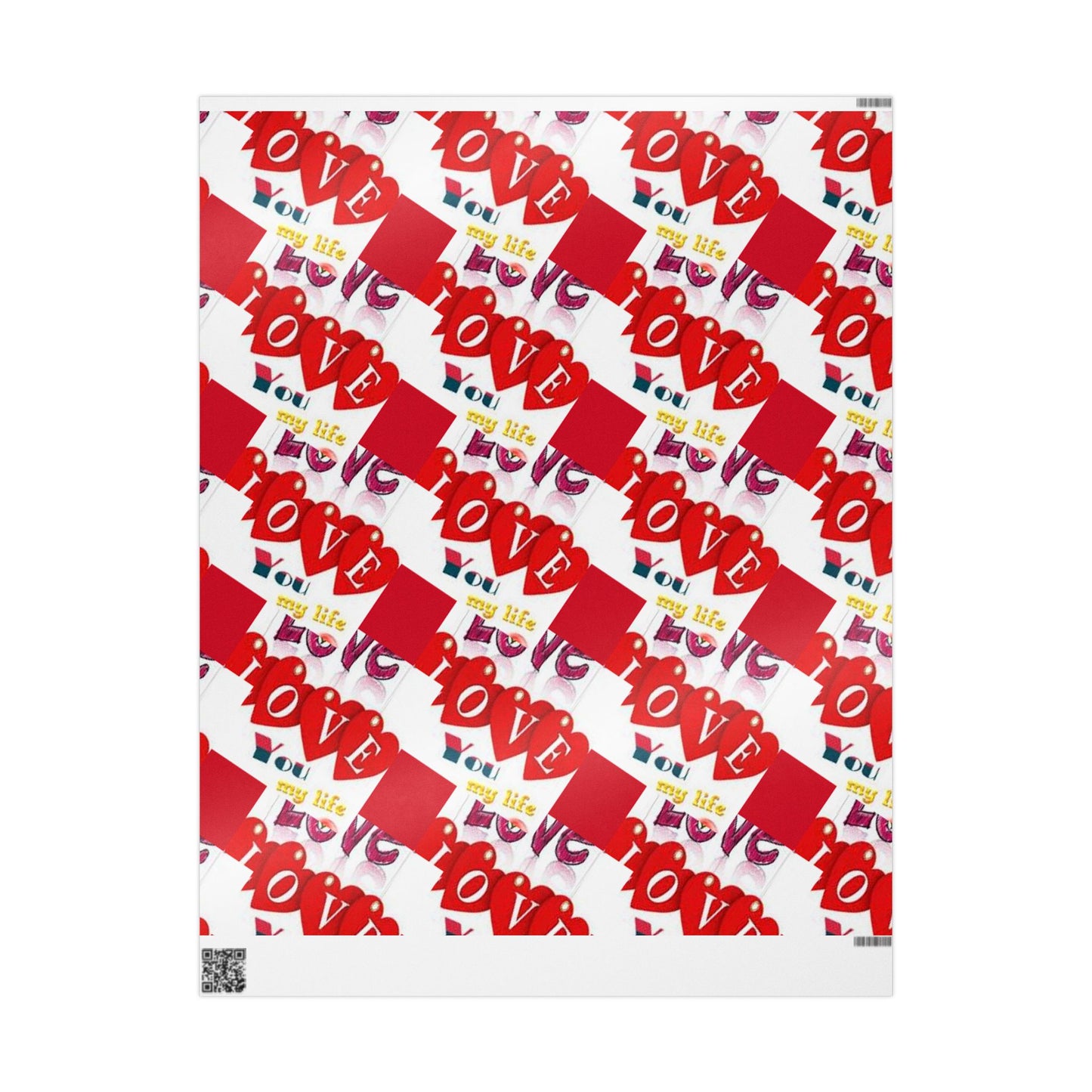 Be Mine | Gift Wrap l Red