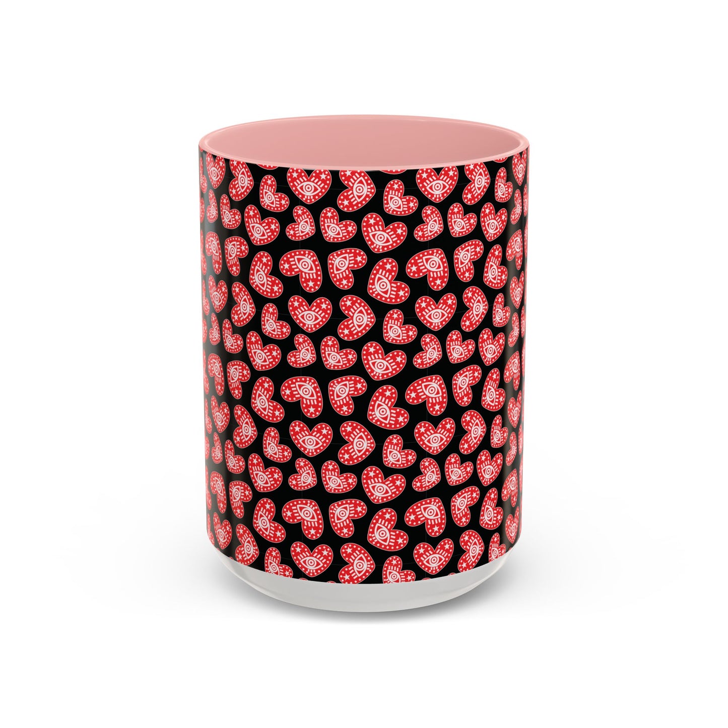 Valentine’s Day Accent Coffee Mug — 'Hershe3 Exclusive' (11oz)