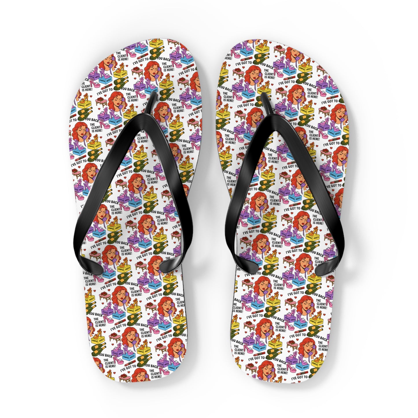 The Client l Flip Flops l SnowWhite