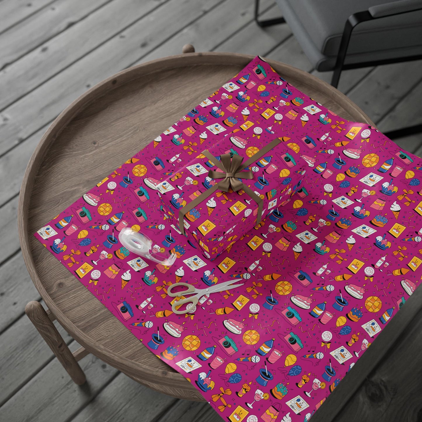 Birthday l Gift Wrap l Purink