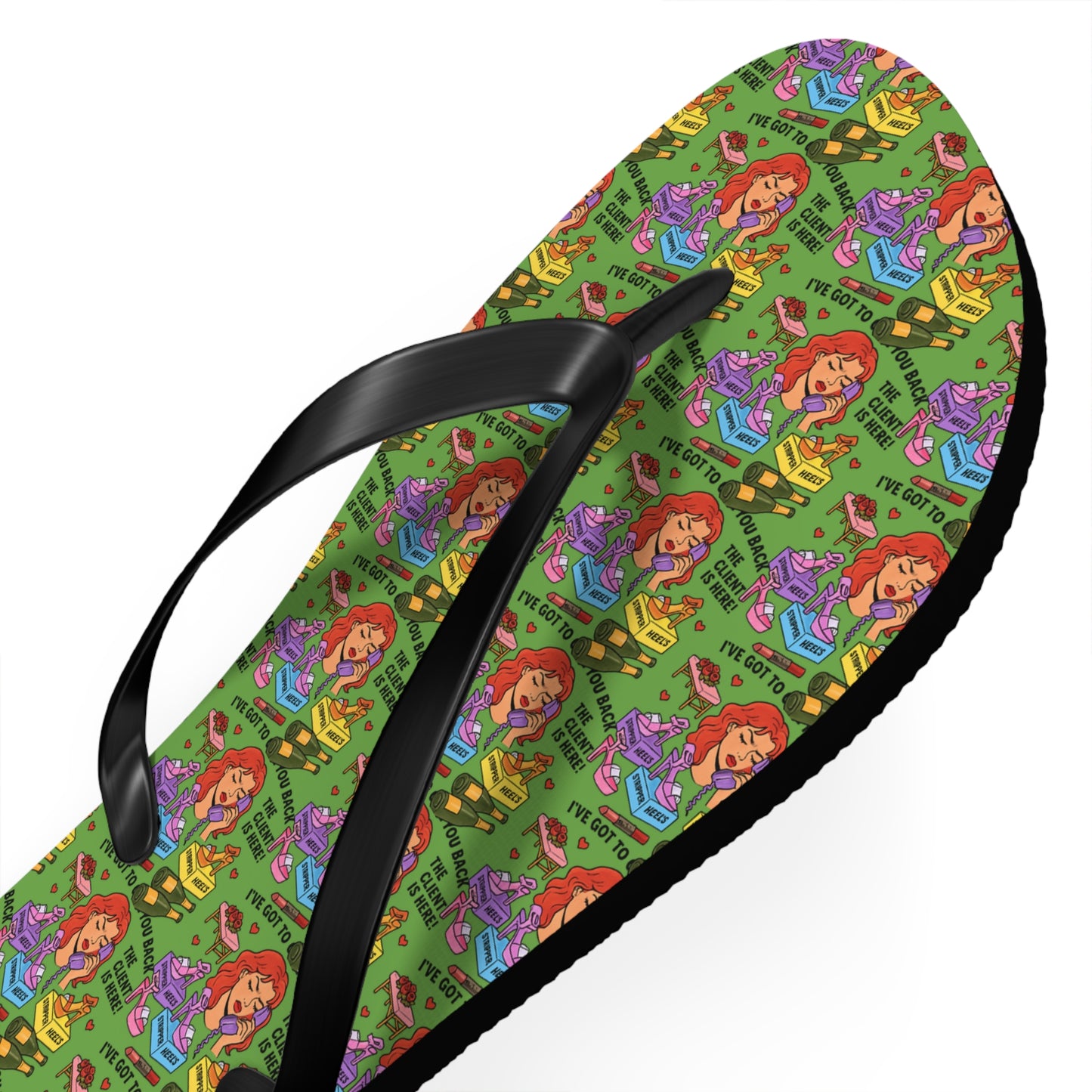 The Client l Flip Flops l Sleeping Green