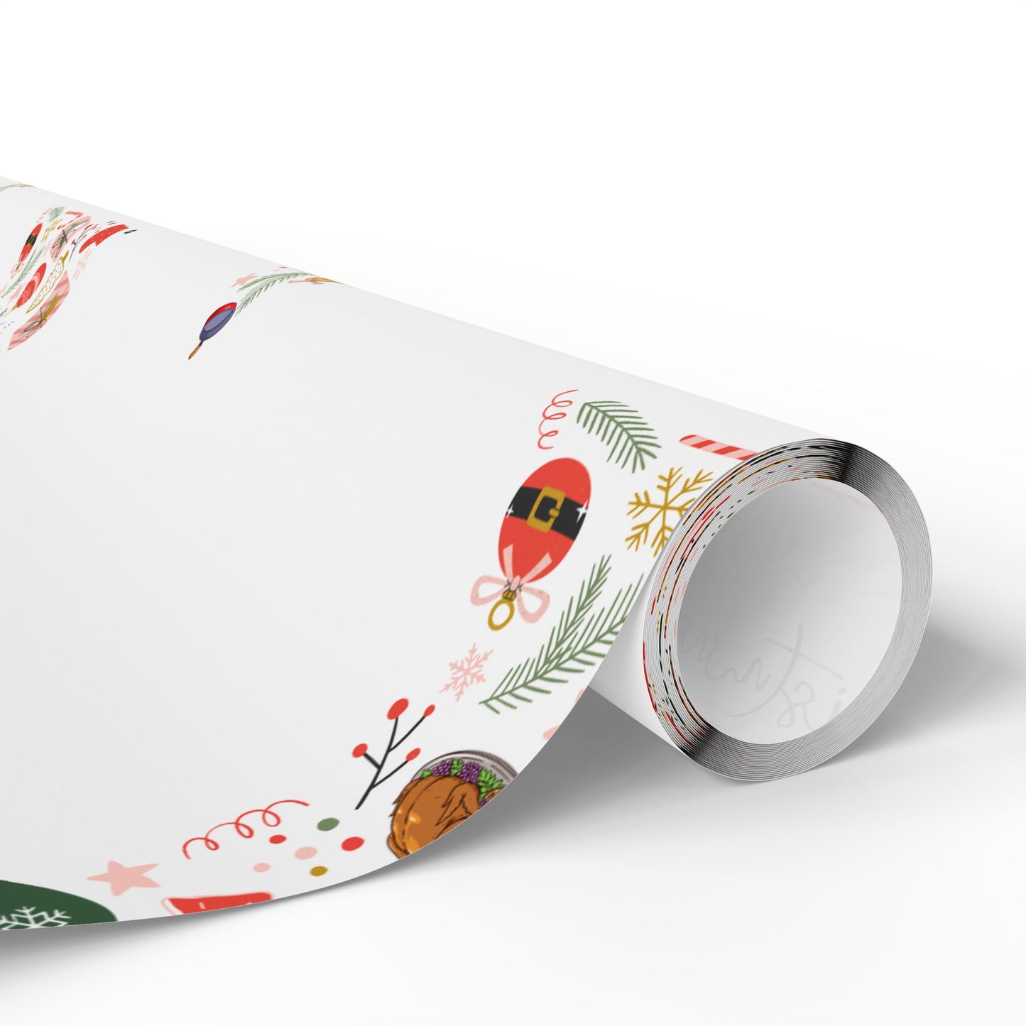 Xmas Tree | Wrapping Paper  | White