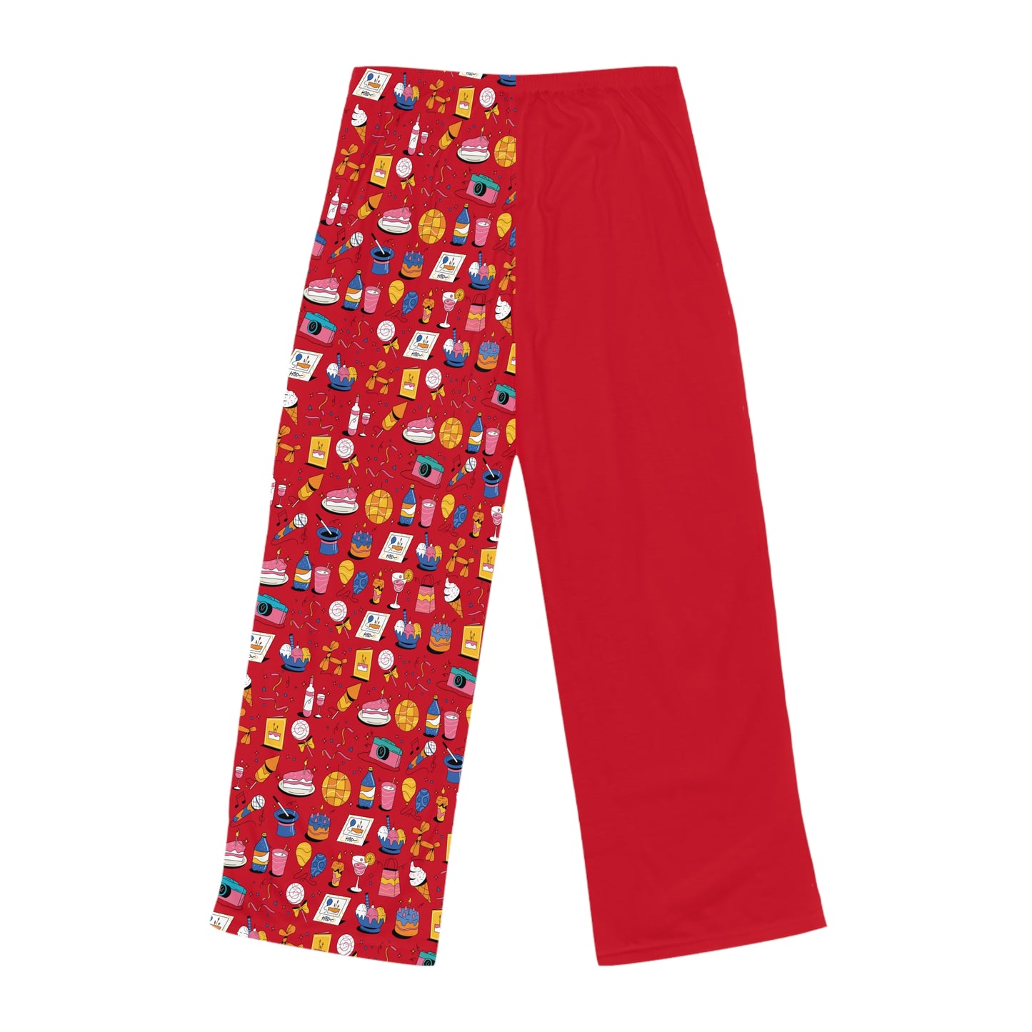 Birthday Theme l Pajama Pants l Red