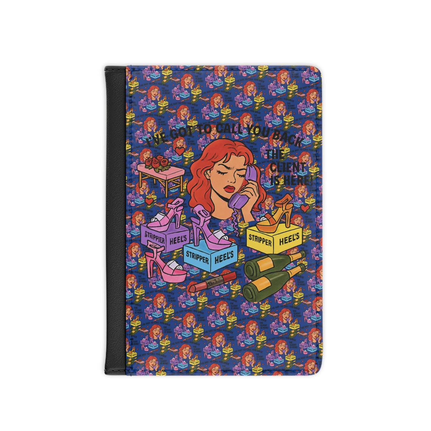 The Client l Passport Cover l Dark Blue