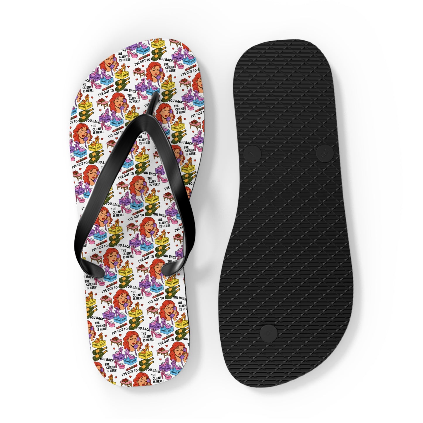 The Client l Flip Flops l SnowWhite