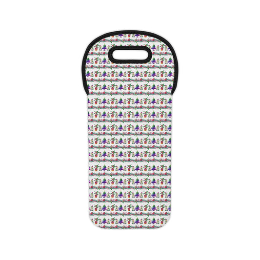 Winter l Wine Tote Bag l Snowman